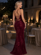 Danica | Spaghetti Strap Corset Bodice Maxi Dress