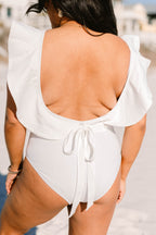 Ode To Glam Swimsuit, White