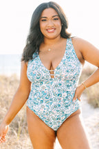 Coastal Crush Swimsuit, Blue