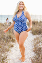 High Tide Tankini, Blue
