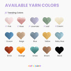 Available yarn colors