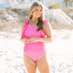 Bahama Beauty Swimsuit, Pink Dot