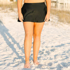 Sunshine and Sand Swim Skirt, Black