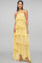 Kacey | Elegant Mermaid Silhouette Lace Embroidered Maxi Dress
